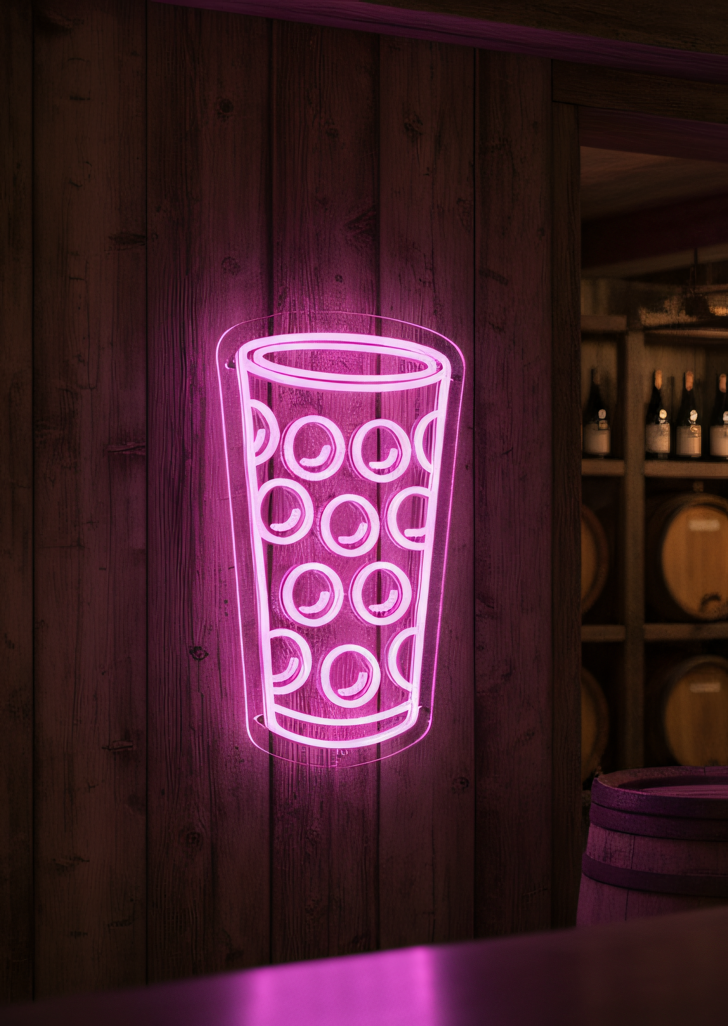 Neon Dubbeglas