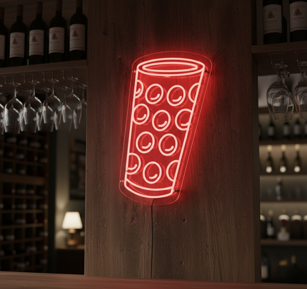 Neon Dubbeglas