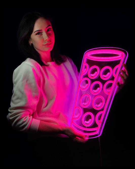 Neon Dubbeglas