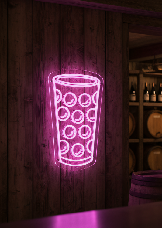 Neon Dubbeglas