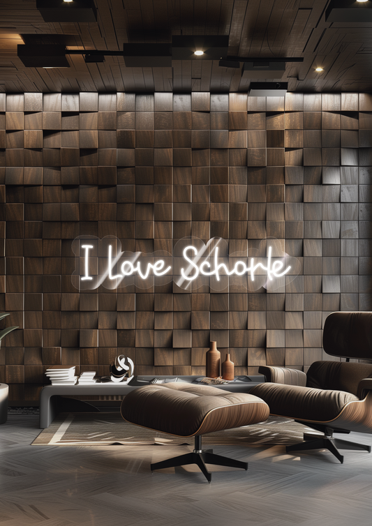 Neon I Love Schorle