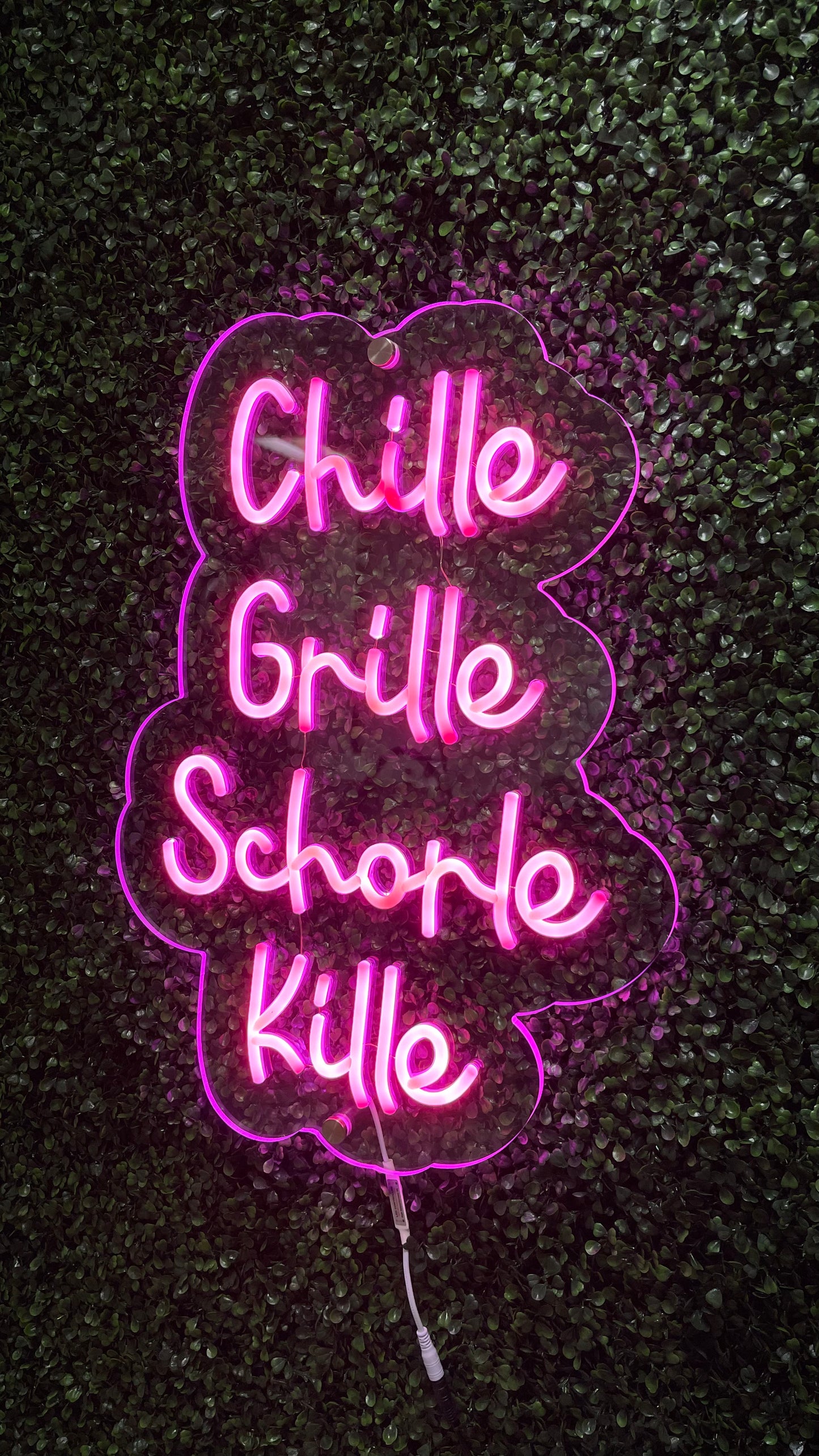 Chille, Grille, Schorle Kille