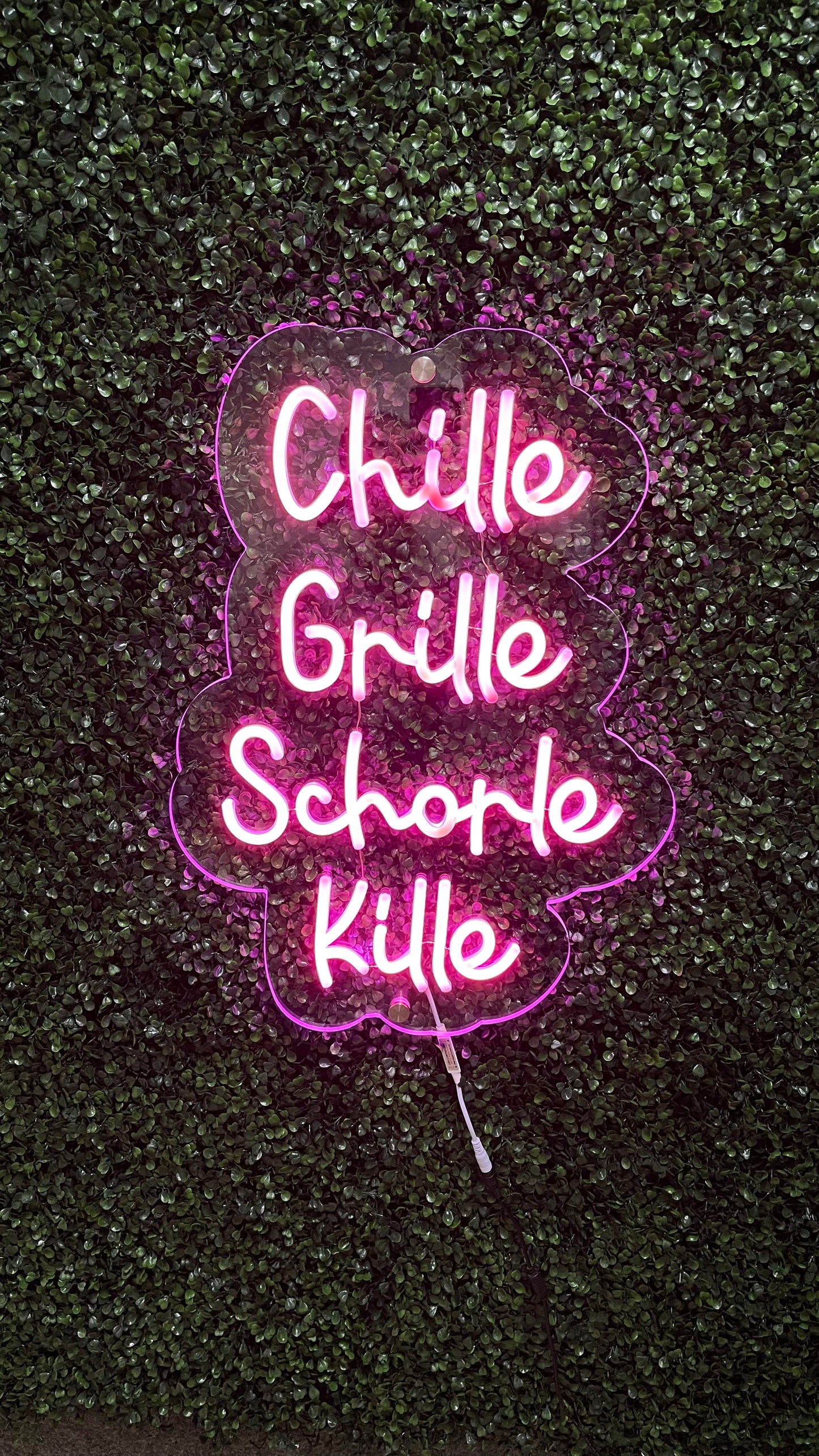 Chille, Grille, Schorle Kille