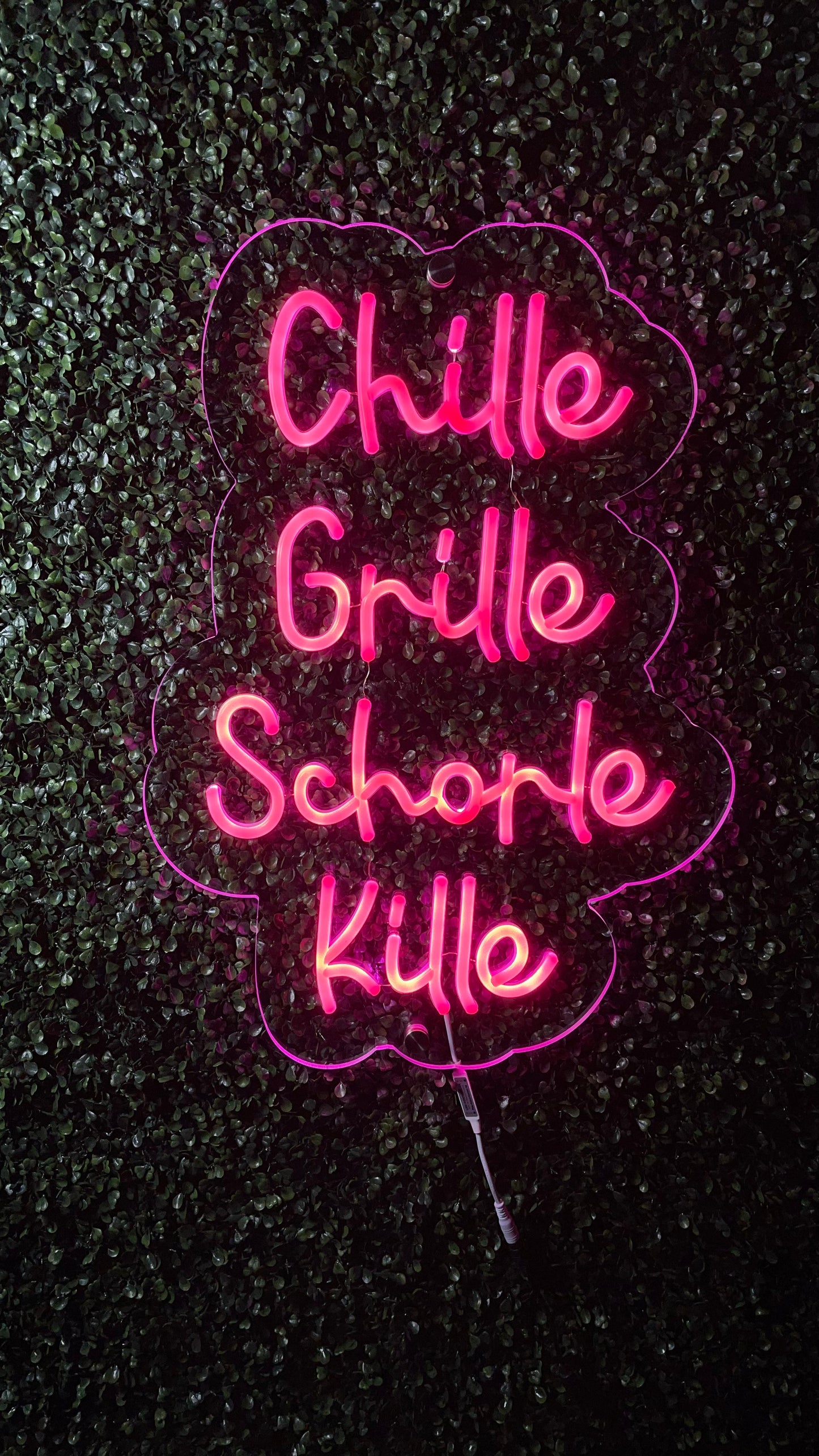 Chille, Grille, Schorle Kille