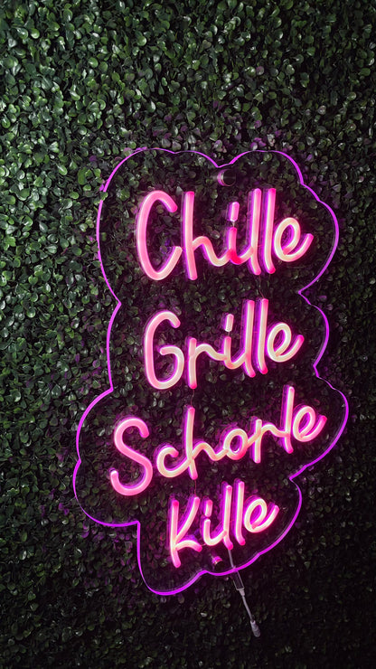 Chille, Grille, Schorle Kille