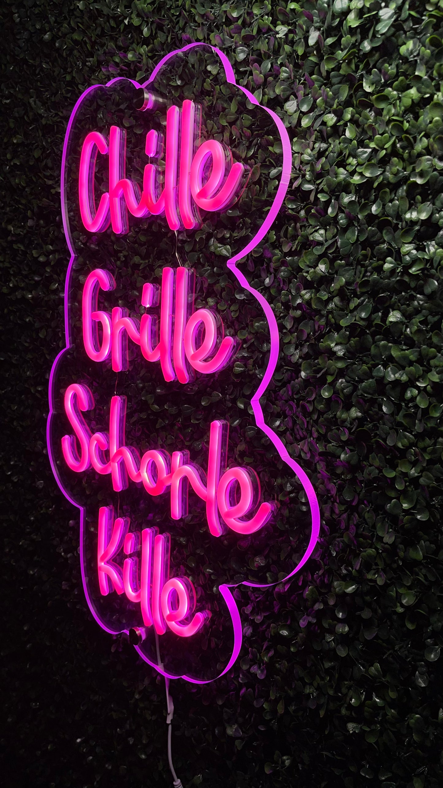 Chille, Grille, Schorle Kille