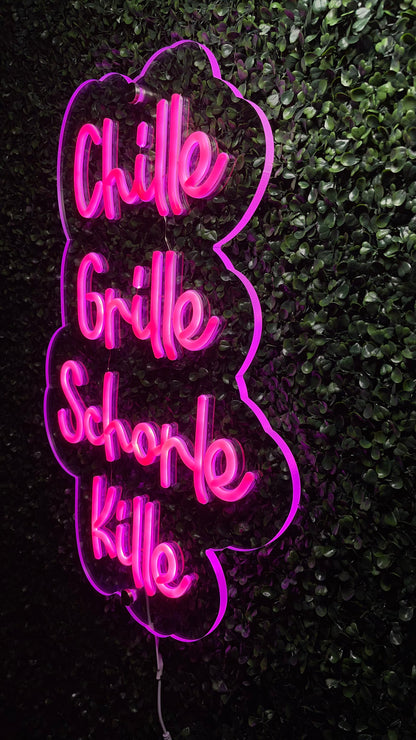 Chille, Grille, Schorle Kille