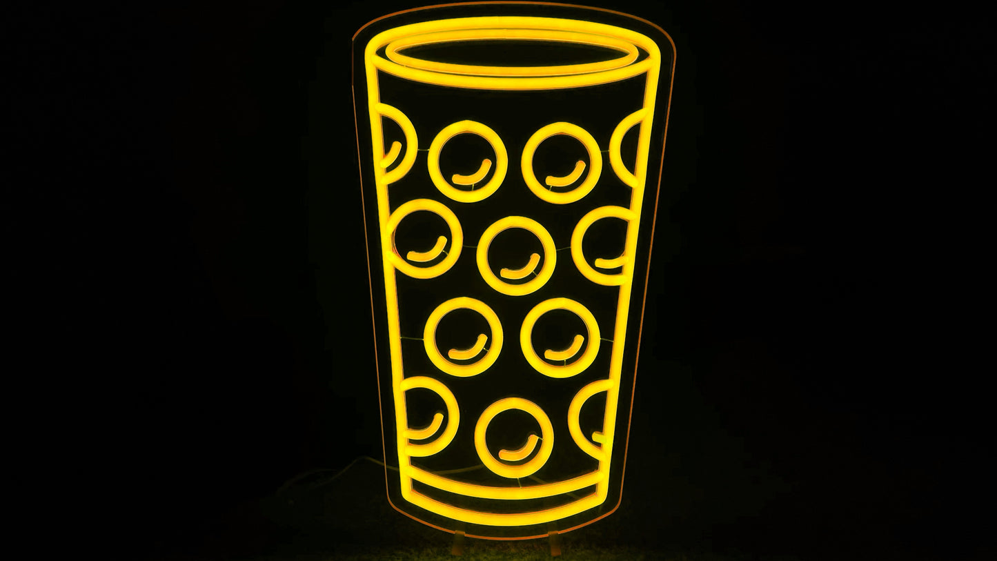 Neon Dubbeglas