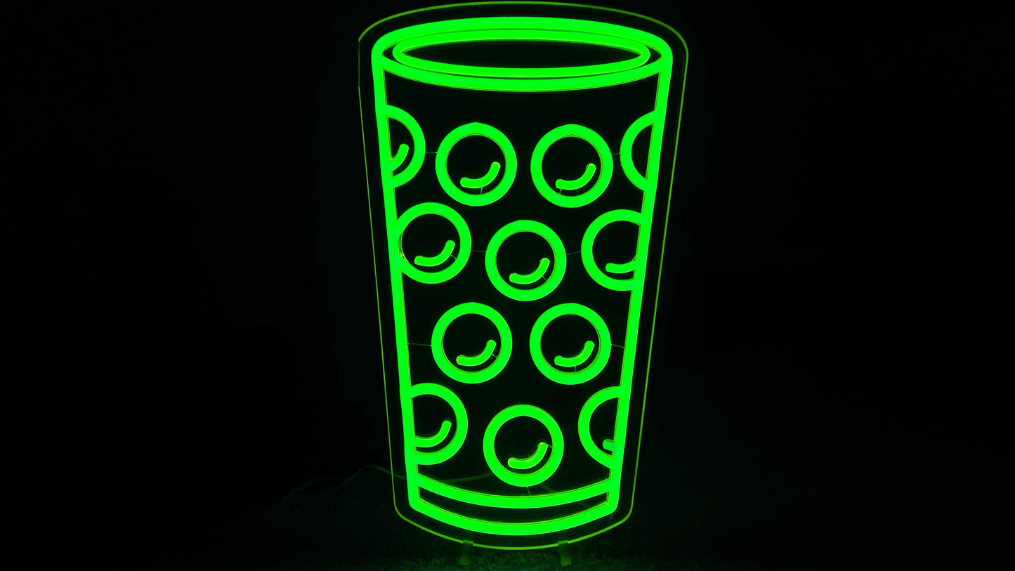 Neon Dubbeglas