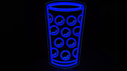Neon Dubbeglas