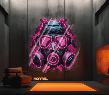 Neon Gasmaske
