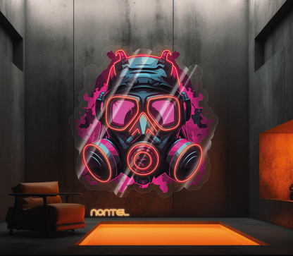 Neon Gasmaske
