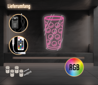 Neon Dubbeglas