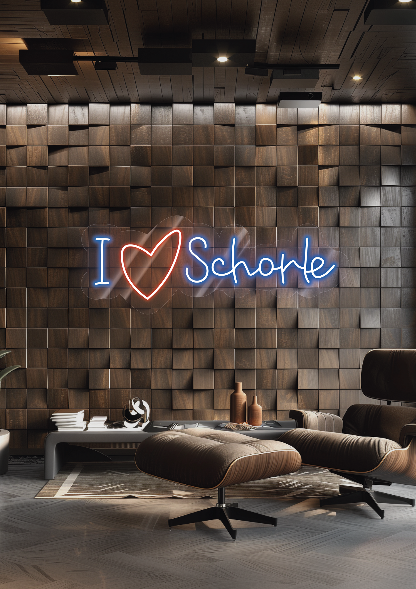 Neon I ❤️ SCHORLE