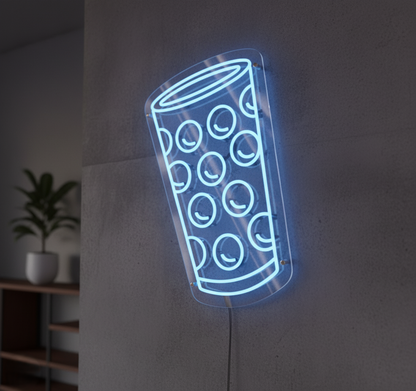 Neon Dubbeglas