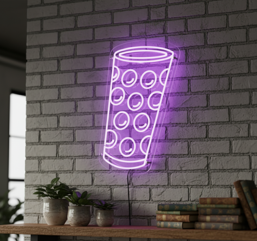 Neon Dubbeglas