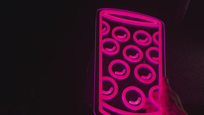 Neon Dubbeglas