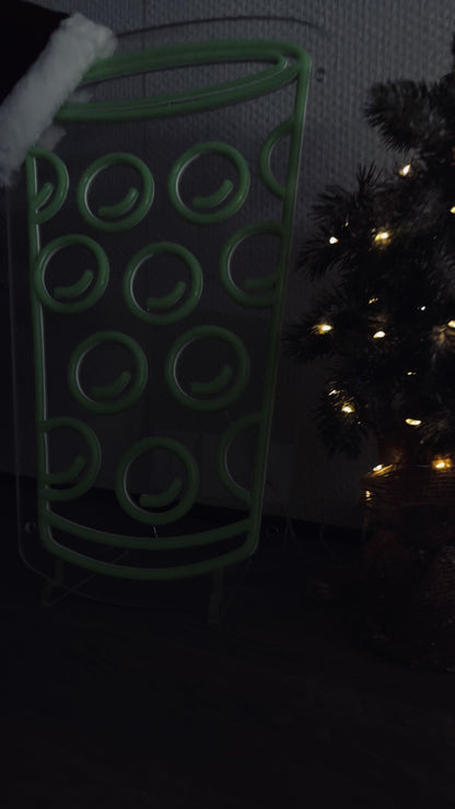Neon Dubbeglas