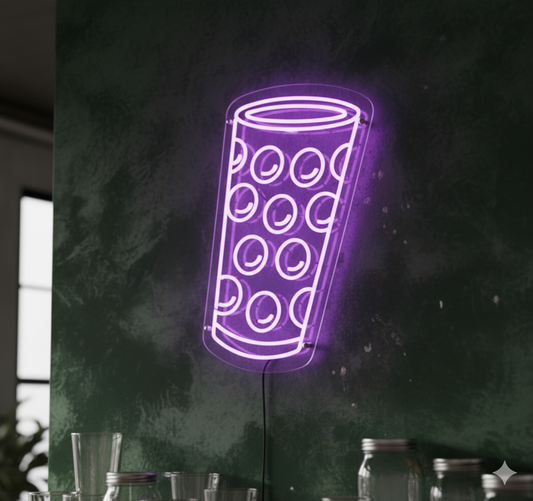 Neon Dubbeglas