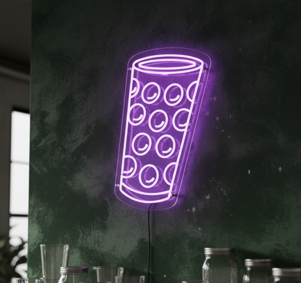 Neon Dubbeglas